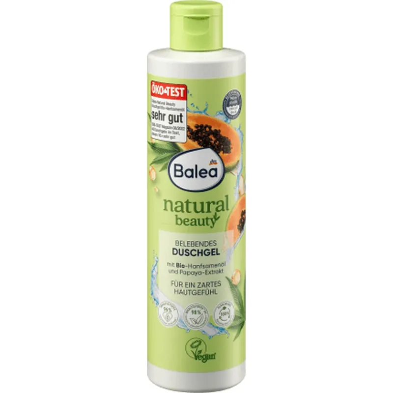 Calitate înaltă Balea Gel de duș papaya & ulei de cânepă, 250 ml