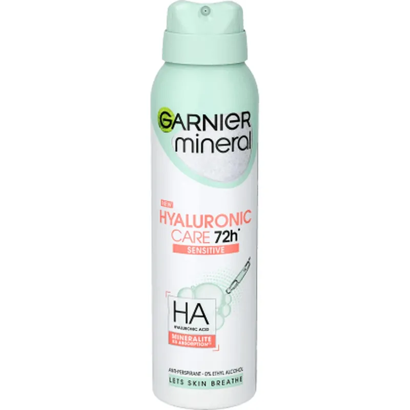 Retur ușor Garnier Fructis Deodorant spray Sensitive, 150 ml