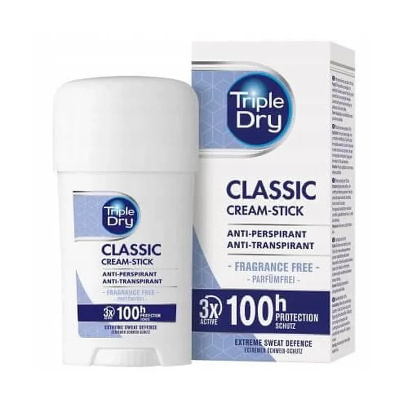 Ofertă limitată Stick antiperspirant Triple Dry Classic, 45 ml