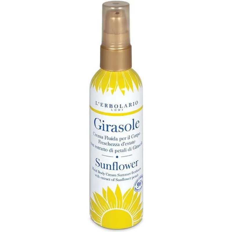 Noutate L‘ Erbolario Sunflower Crema hidratant pentru corp pentru toate tipurile de piele 100ml