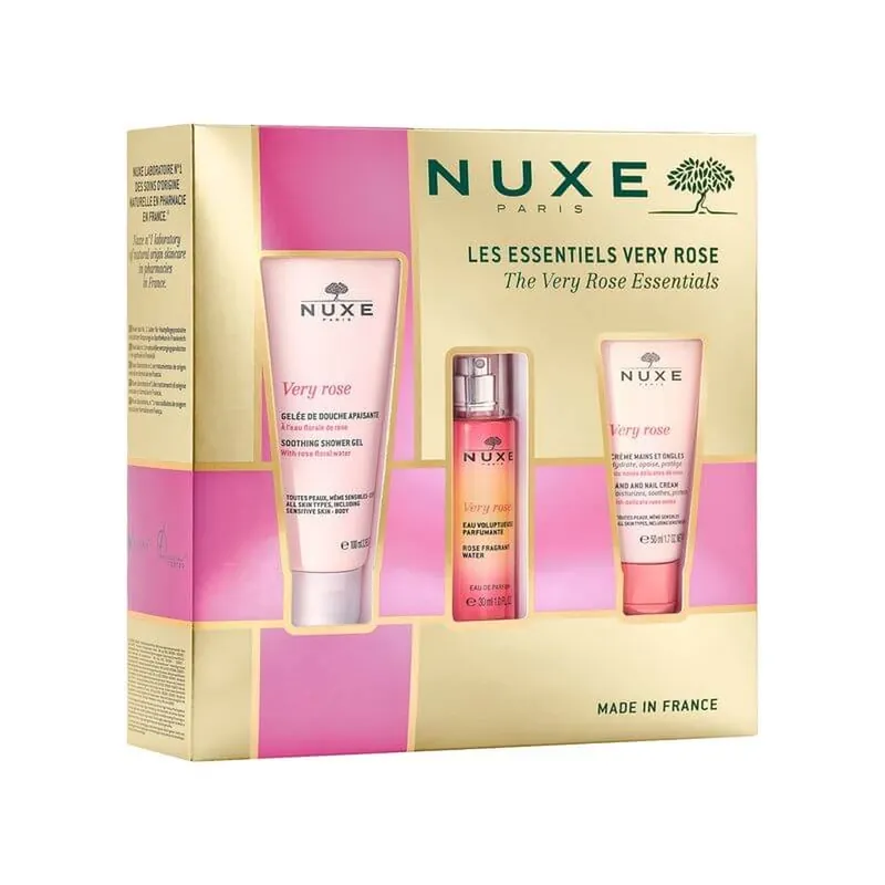 Ofertă limitată Nuxe Essentials Very Rose Coffret