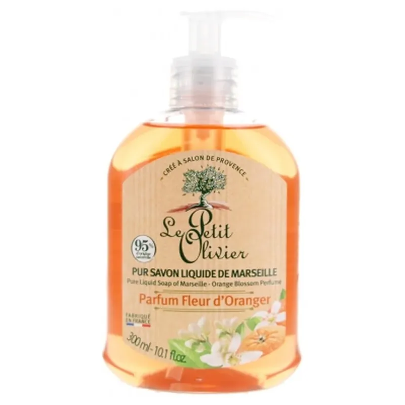 Le Petit Olivier – Săpun lichid pur de Marsilia cu floare de portocal 300 ml Popular