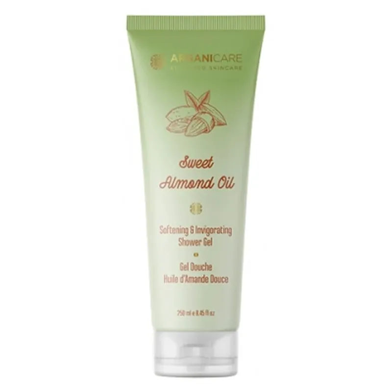 Arganicare Gel de duș cu ulei de migdale dulci 250 ml Super ofertă