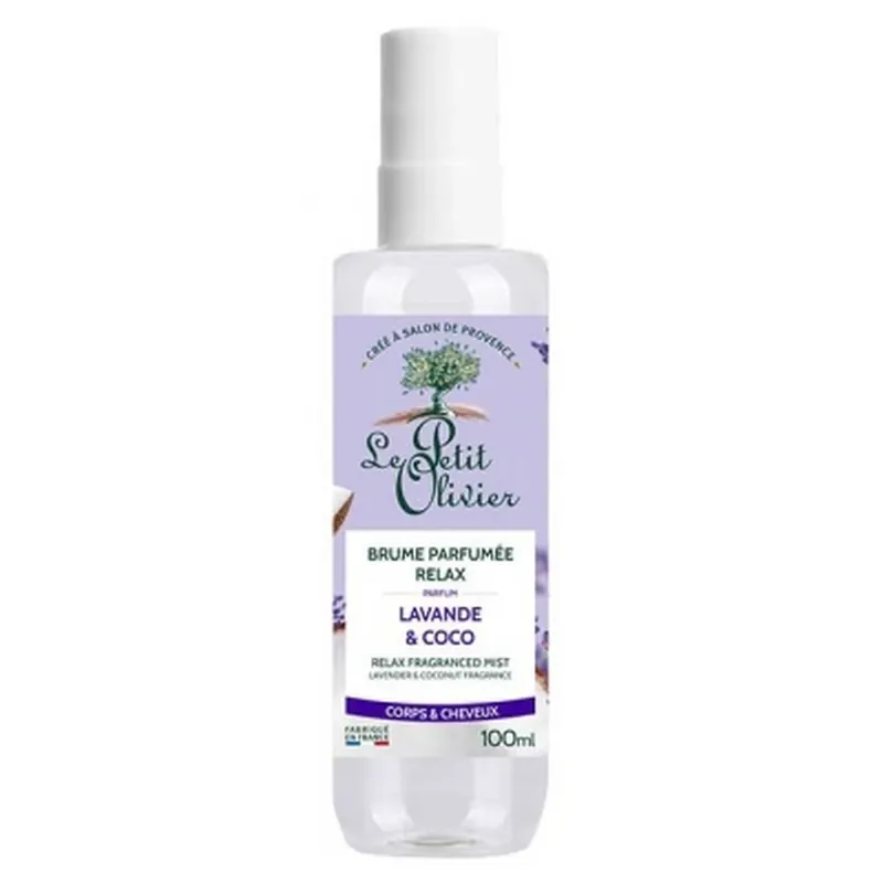 Le Petit Olivier Apă parfumată Relax cu lavandă și cocos 100 ml Cel mai bun preț