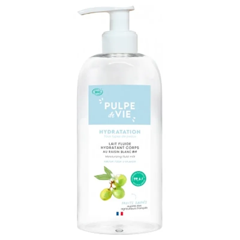 Plată sigură Pulpe de Vie – Lapte hidratant pentru corp cu floare de portocal organic, 400 ml