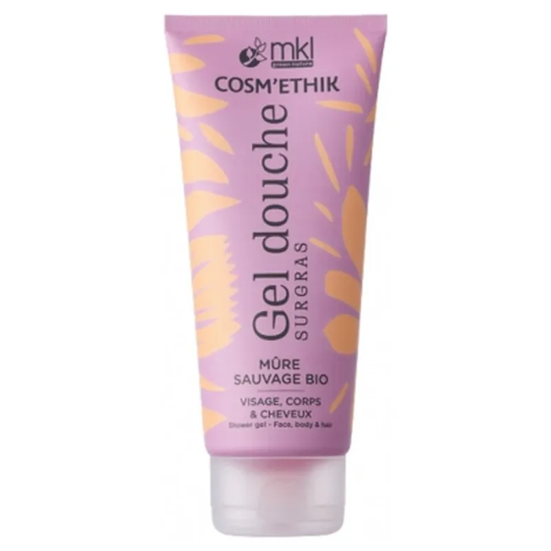 Bestseller MKL Green Nature Cosm‘Ethik Gel de duș hidratant cu mure sălbatice ecologice 200 ml