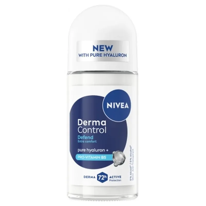 Nivea Derma Control Defend Deodorant antiperspirant 72H cu aplicator roll-on, 50 ml Calitate înaltă