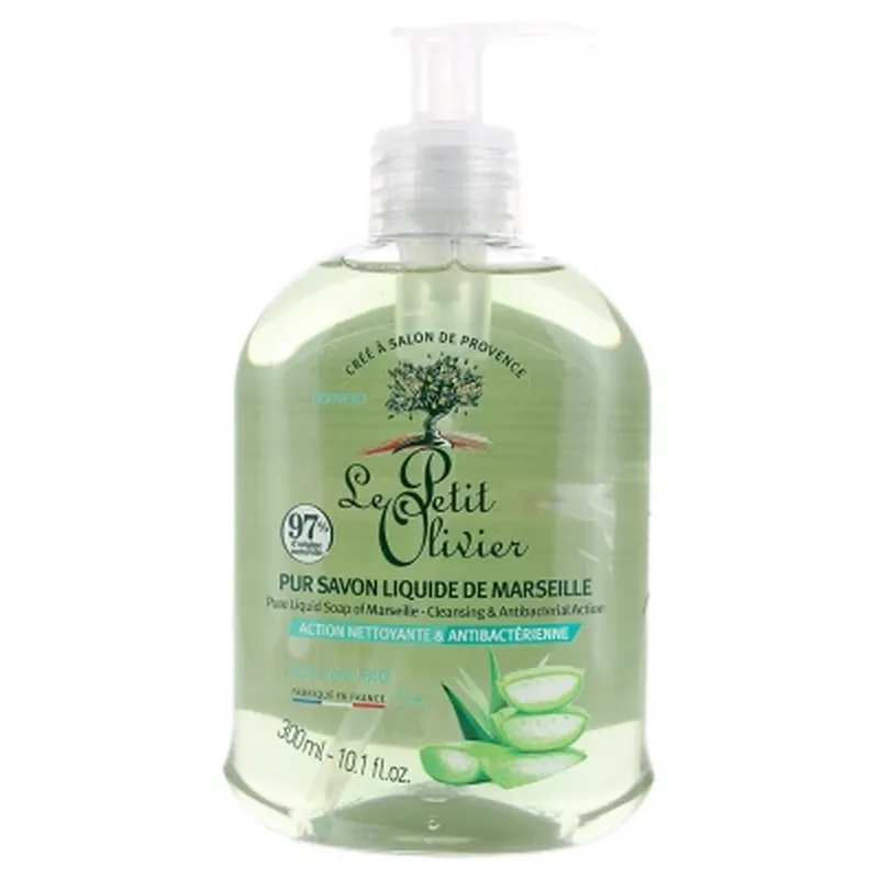Comandă acum Le Petit Olivier – Săpun lichid pur de Marsilia cu aloe vera, 300 ml