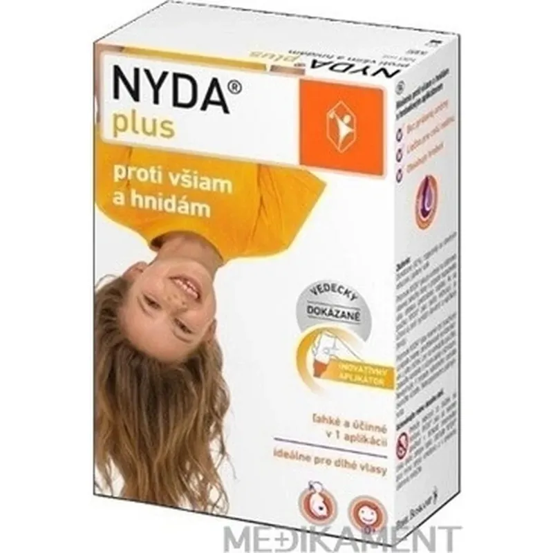Retur ușor NYDA plus 1×100 ml, împotriva păduchilor și a lindelor
