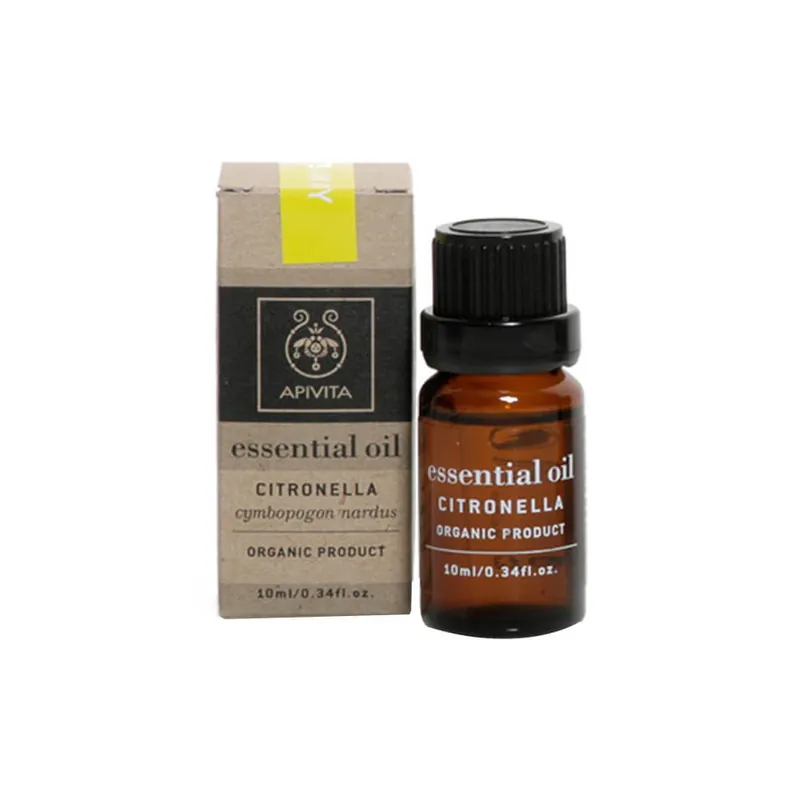 Apivita Organic Essential Oil Citronella Citronella Citronella10ml Comandă acum