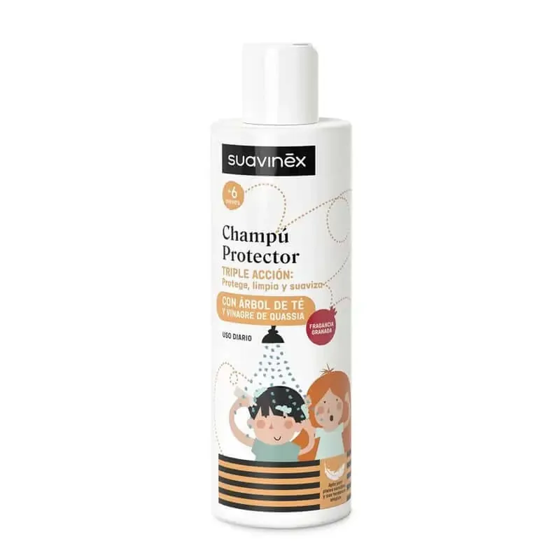 Chilipir Șampon Suavinex împotriva păduchilor, +6 luni, 250 ml