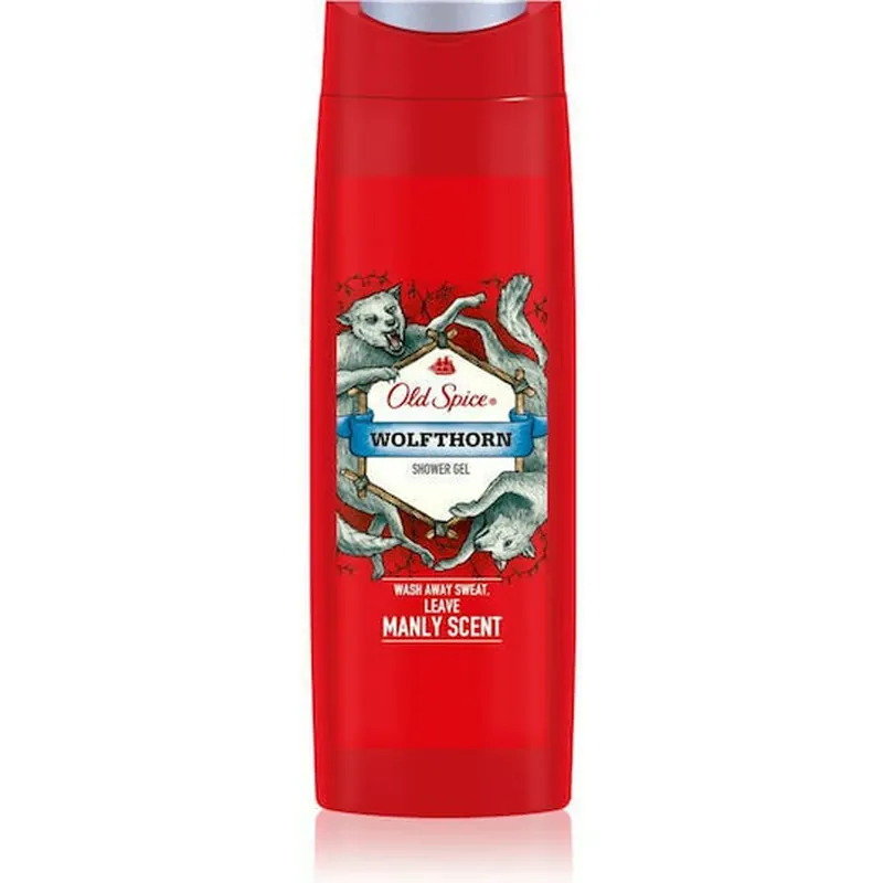 OLD SPICE Wolfthorn Gel de duș și șampon pentru bărbați 400ml Nu rata