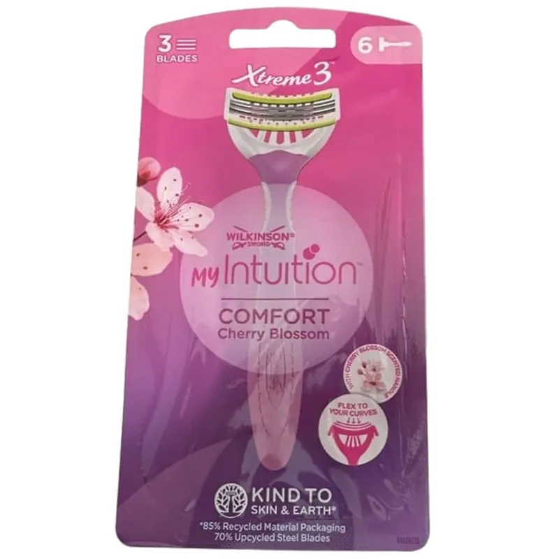 Expediere rapidă Wilkinson, My Intuition Comfort, Lame de ras, 6 bucăți