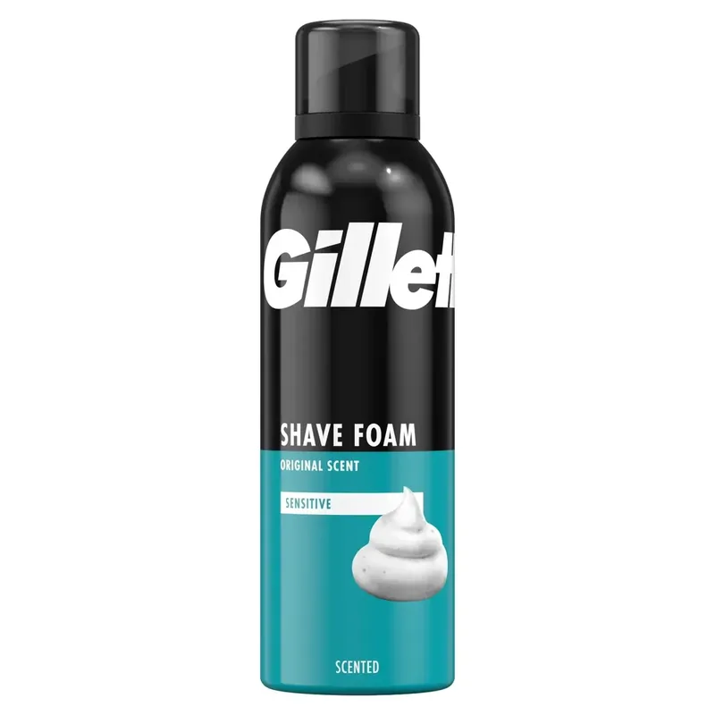 Doar azi Gillette, Spumă de ras pentru piele sensibilă, 200 ml
