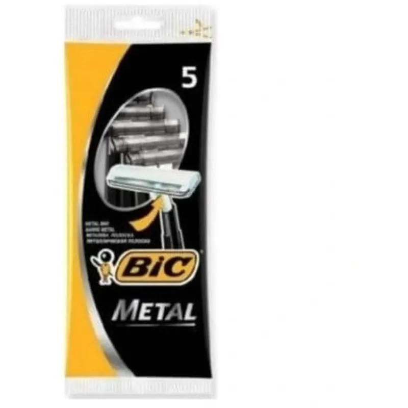 Aparat de ras Bic BIC Metal Pouch 5 bucăți Plată sigură