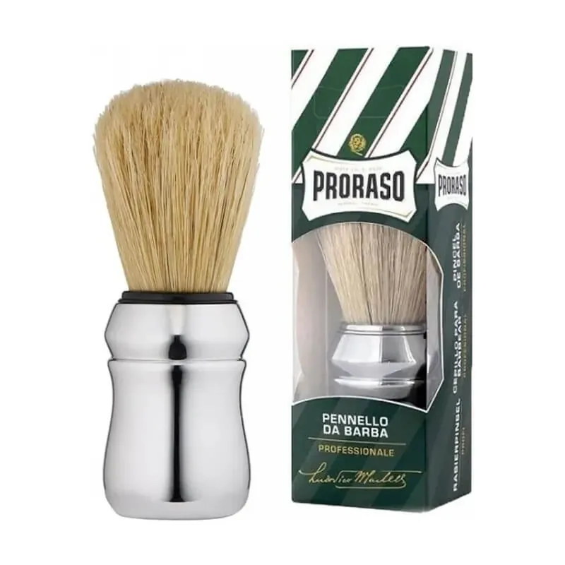 Proraso – perie profesională de bărbierit cu peri naturali Ofertă limitată