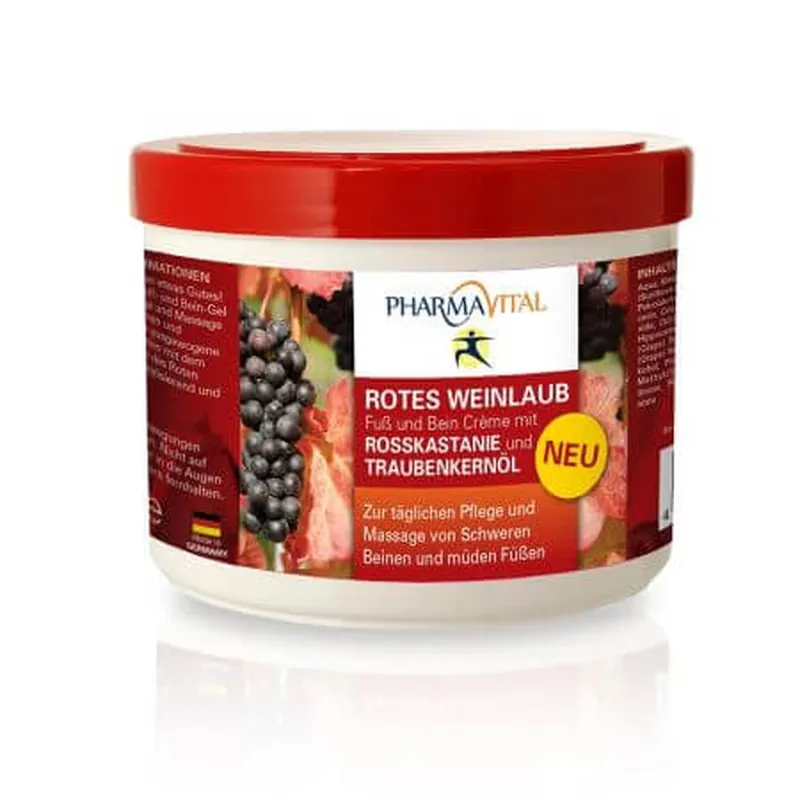 Livrare rapidă Crema pentru picioare cu extract de castan, 500 ml, PharmaVital GmbH