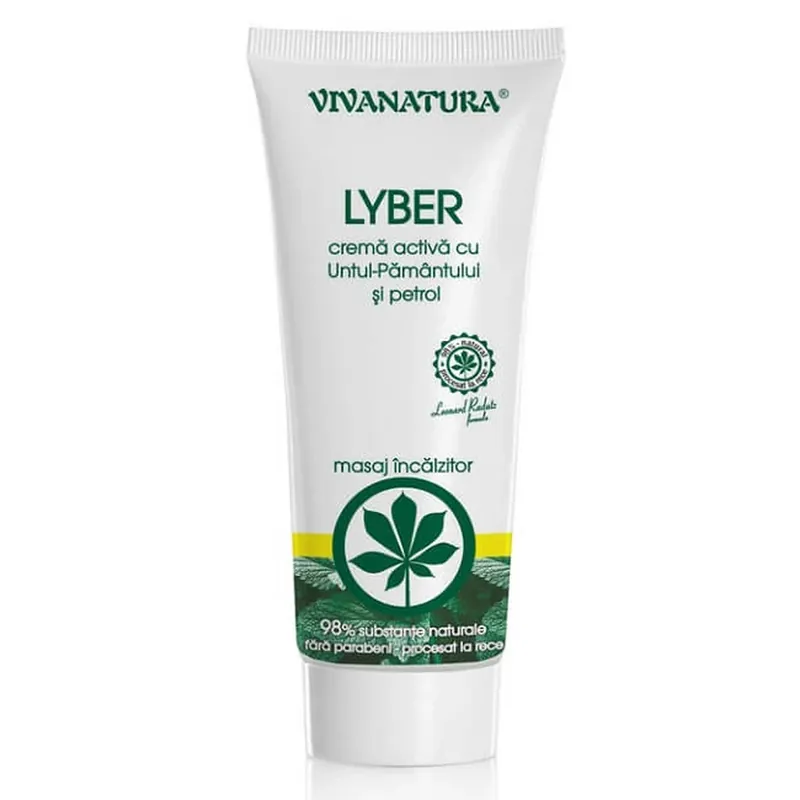 Preț mic Lyber crema activa cu Untul-Pamantului si Petrol, 75 ml, Vivanatura