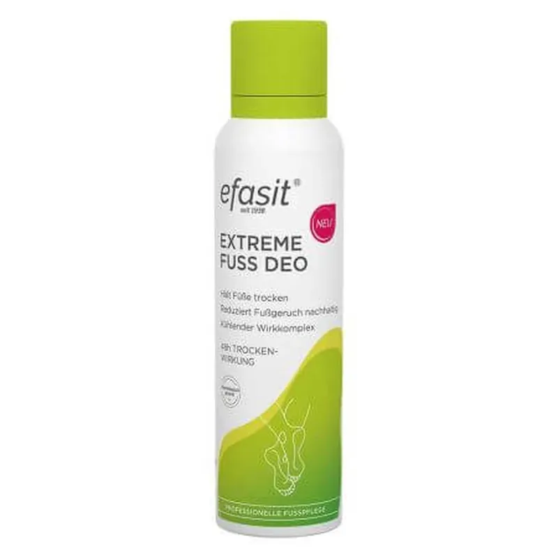 Plată sigură Spray deodorant pentru picioare Efasit Extreme, 18294031, 150 ml, Kyberg