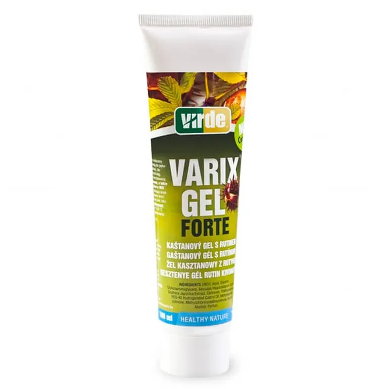 Reducere extra Virde Varix Gel Forte, gel de castane cu rutină, 100 ml