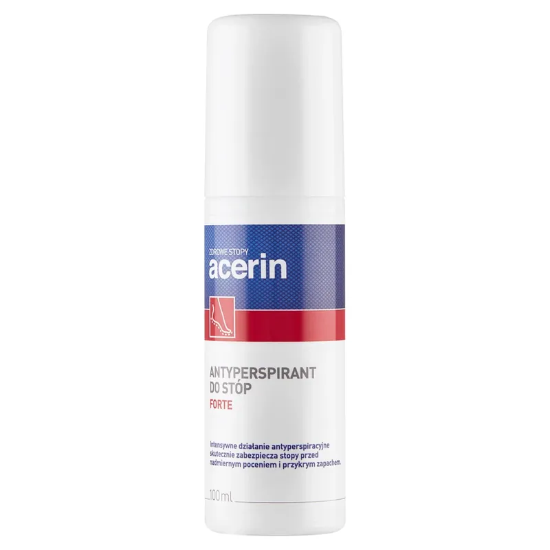 Acerin Antiperspirant Forte, Deodorant pentru picioare, 100 ml Disponibil imediat