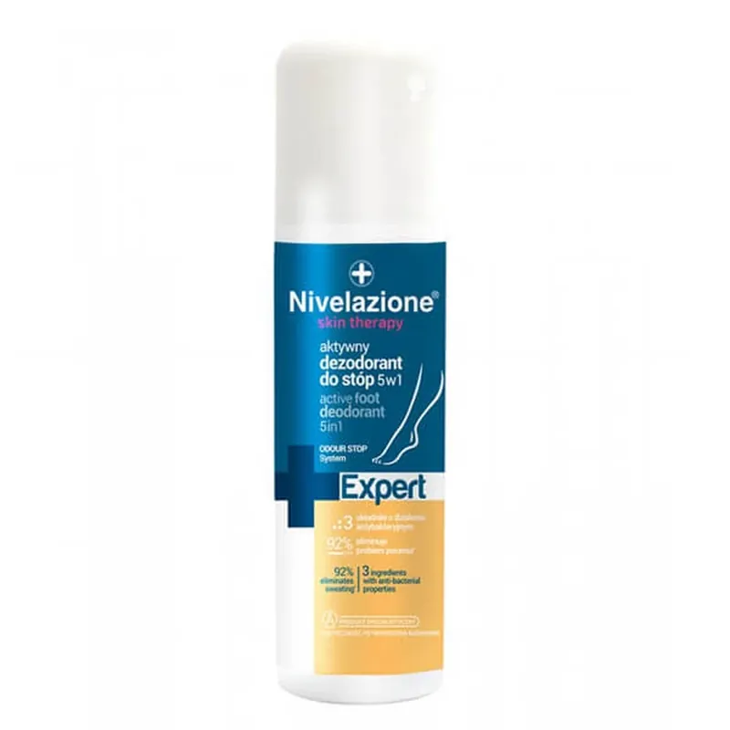 Promoție Nivelazione Skin Therapy, Deodorant pentru picioare 5în1, 150 ml