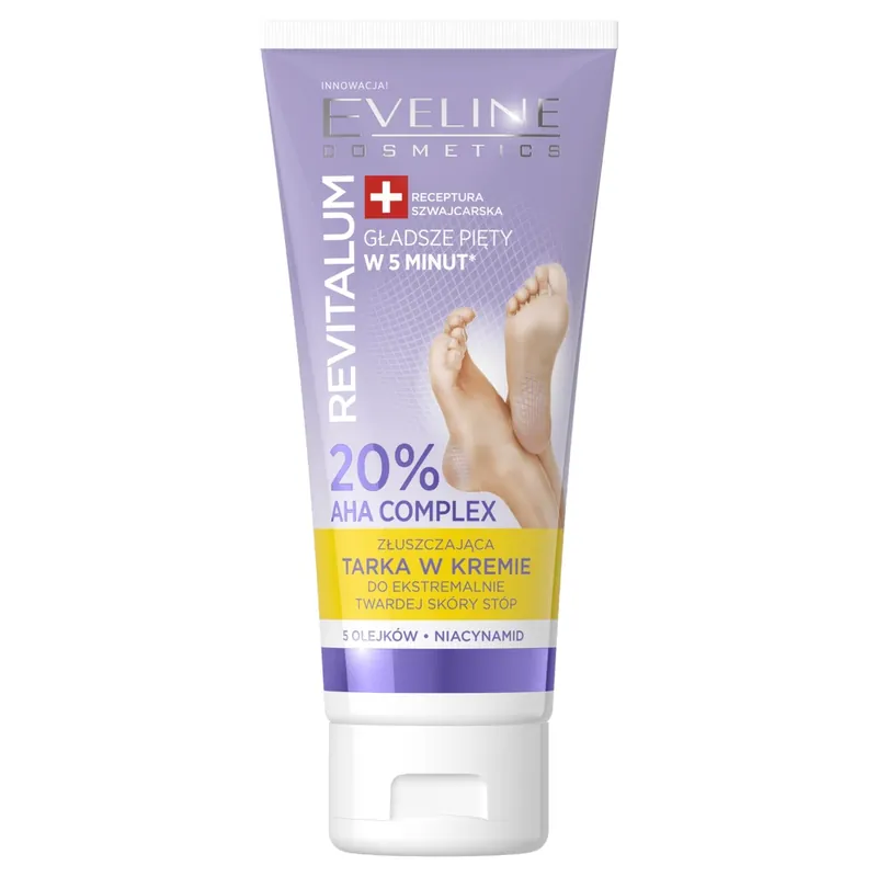 Eveline Cosmetics Revitalum, cremă exfoliantă pentru tartă, 75 ml Cel mai bun preț