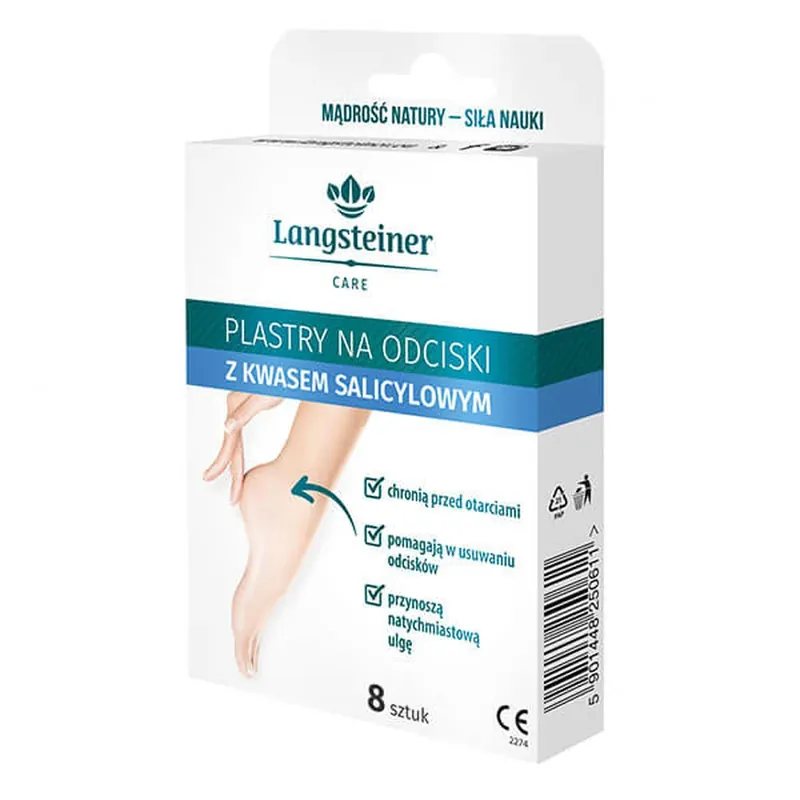 Cel mai vândut Langsteiner Felii de porumb cu acid salicilic, 8 bucăți