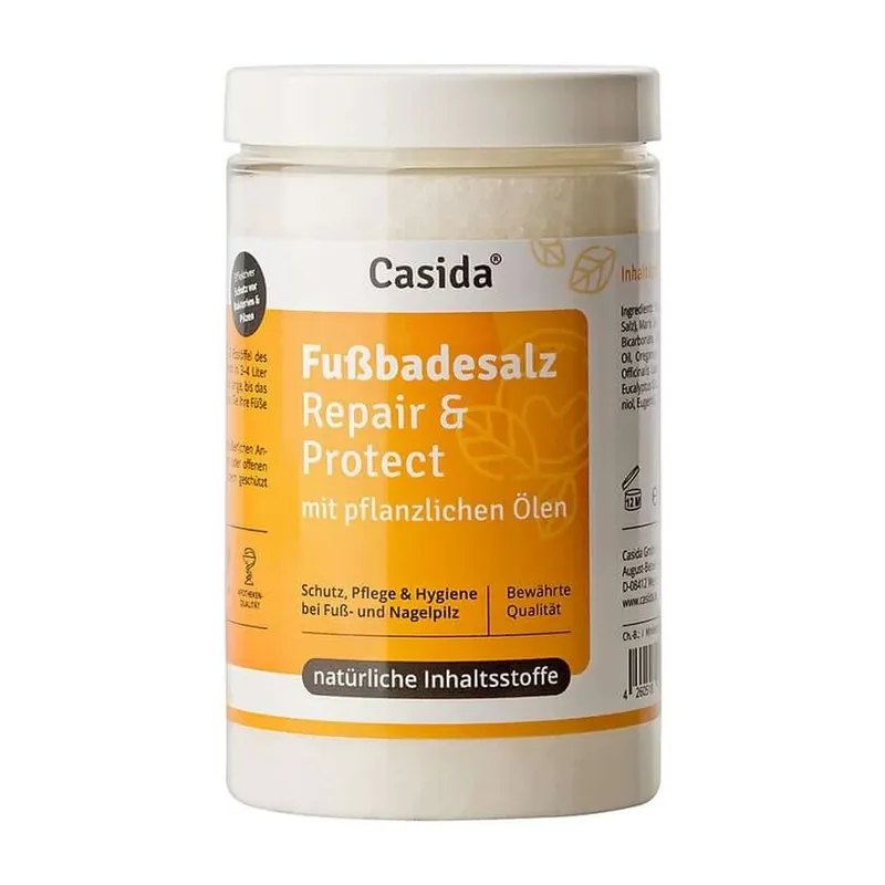 Mai ieftin Sarea de baie pentru picioare Casida Repară și protejează 375 g