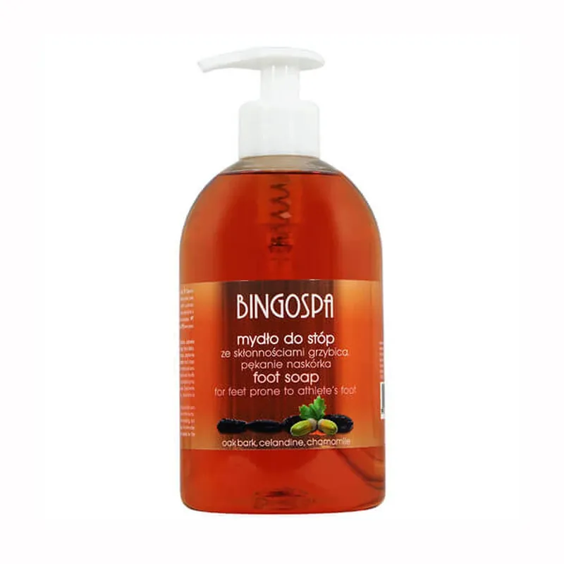 Cel mai bun preț Bingospa, săpun pentru picioare predispuse la tenii și crăpături ale epidermei, 500 ml