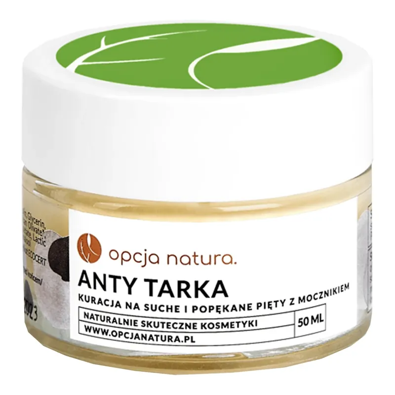 Opcja Natura Anty Tarka, tratament pentru călcâie uscate și crăpate cu uree, 50 ml Preț mic