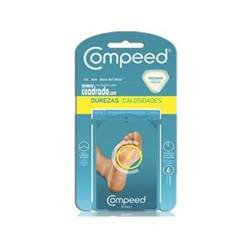 Compeed duritate medie și calusuri, 6 plasturi Ofertă exclusivă