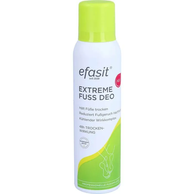 EFASIT Extreme Spray deodorant pentru picioare 150 ml Reducere de preț