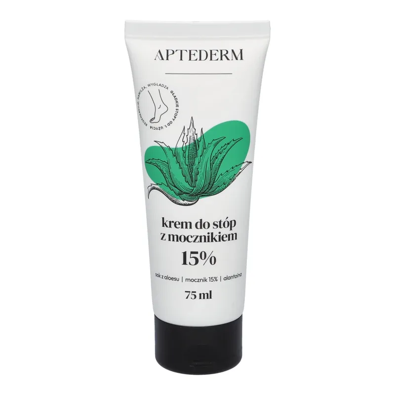 Aptederm, cremă uree pentru picioare, 75 ml Ofertă de sezon