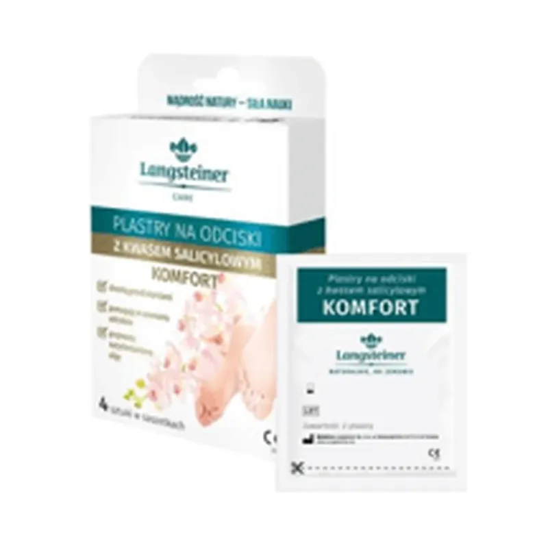 Plasturi cu amprentă de confort cu acid salicilic - 4 buc. Bestseller