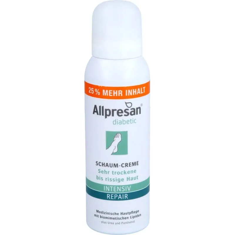 ALLPRESAN diabetic Inten.+Repair w.Urea Foam-Cr. 125 ml Cel mai bun preț