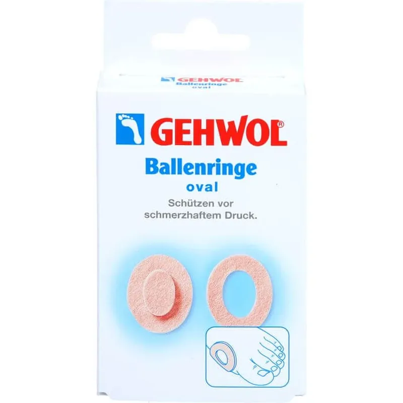 Preferatul clienților GEHWOL Inele Bunion ovale 6 buc.