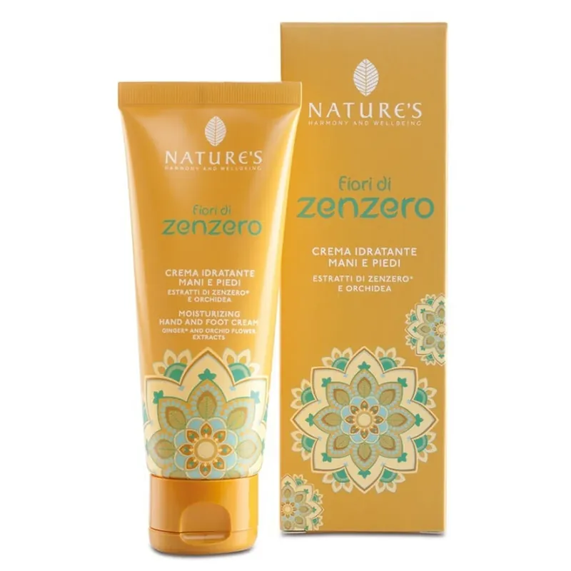 Disponibil imediat Cremă hidratantă pentru mâini și picioare Nature‘s Ginger Blossom 75ml