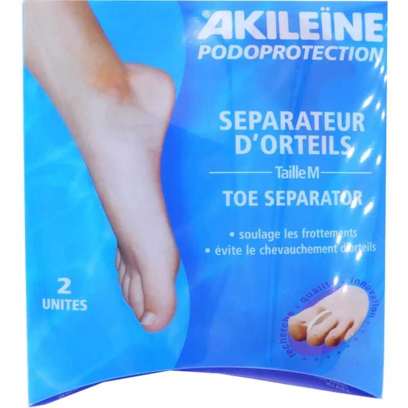 AKILEINE PODOPROTECTION SEPARATOR DE DEGETE MĂRIME M x2 Plată securizată