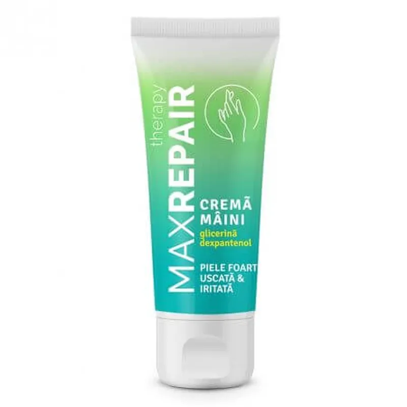 Crema de maini cu glicerina Maxrepair Therapy, 50 ml, Doctor Fiterman Cumpără online