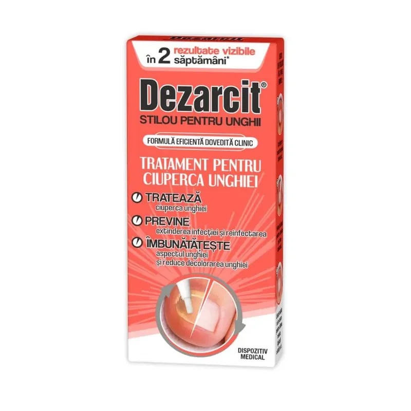 Stilou pentru tratament ciuperca unghiei, 4 ml, Dezarcit Premium