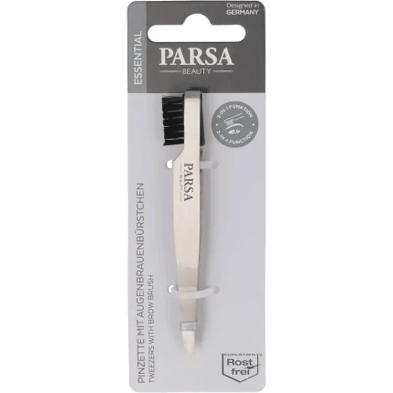 Super ofertă Parsa Beauty Pensetă cu perie de sprâncene, 1 buc