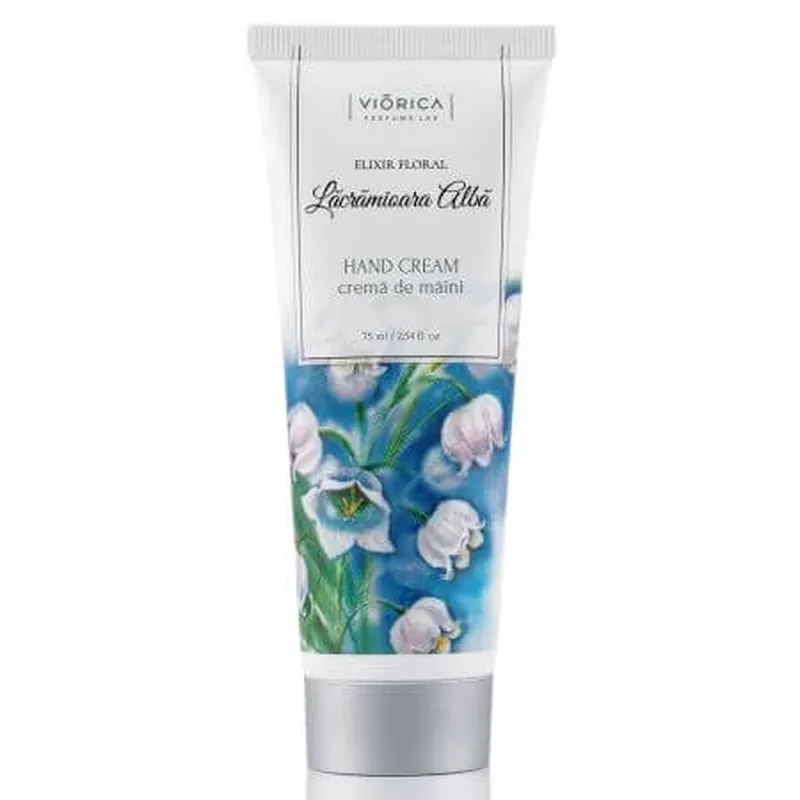 Crema de maini Elixir Floral Lacramioara Alba, 75 ml, Viorica Expediere rapidă