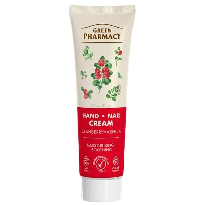 Green Pharmacy Cranberry and Arnica Cremă de mâini și unghii 100 ... Preț redus