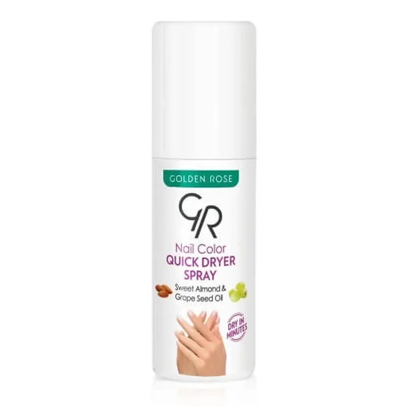 GOLDEN ROSE Nail Color Quick Dryer Spray – Spray pentru uscarea rapidă a unghiilor, 55 ml Discount