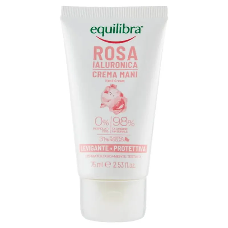 Cremă de mâini Equilibra Hyaluronic Rose Ofertă exclusivă