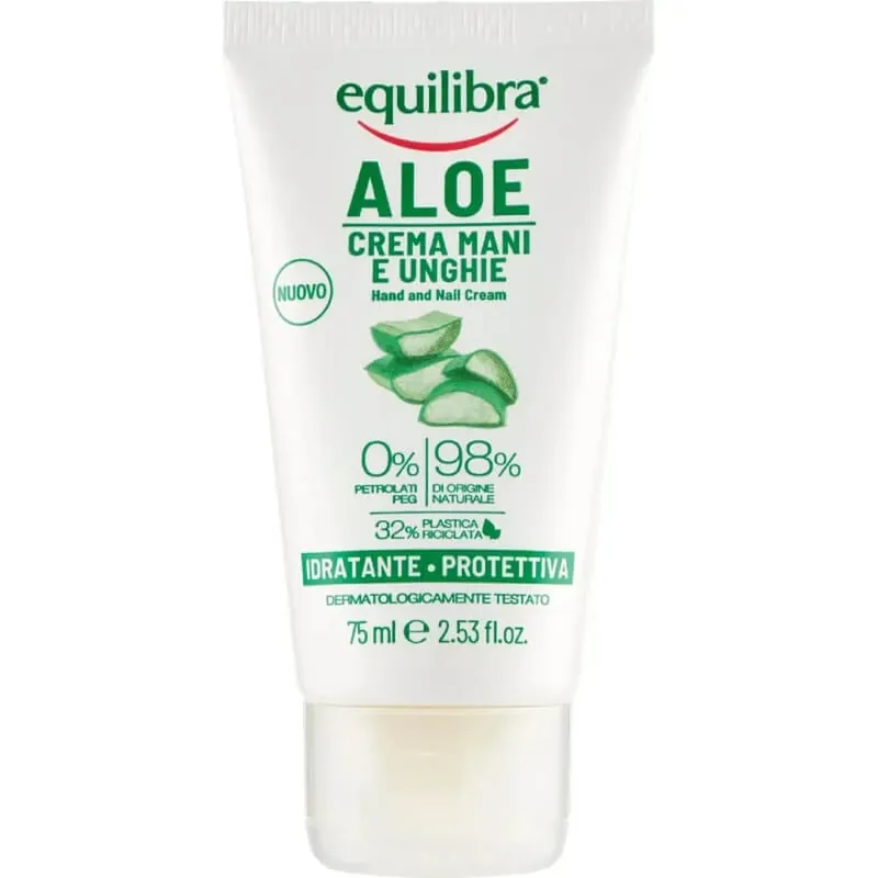 Equilibra aloe – cremă hidratantă și protectoare pentru mâini și unghii, 75 ml Ieftin