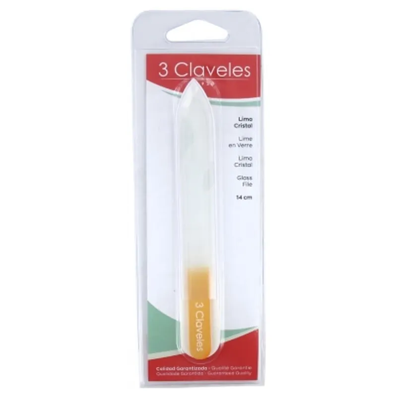 3 Claveles – Pilă de unghii din sticlă Expediere rapidă