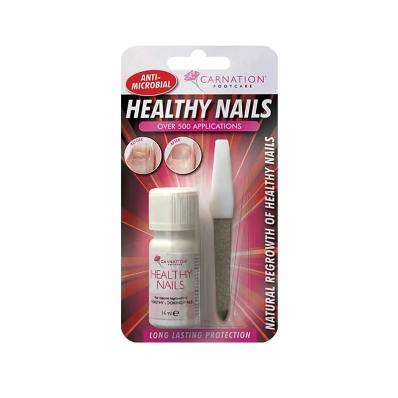 Preț mic Carnation Healthy Nails – Soluție pentru protecția și combaterea microorganismelor de pe unghii și pilă de unghii 14 ml