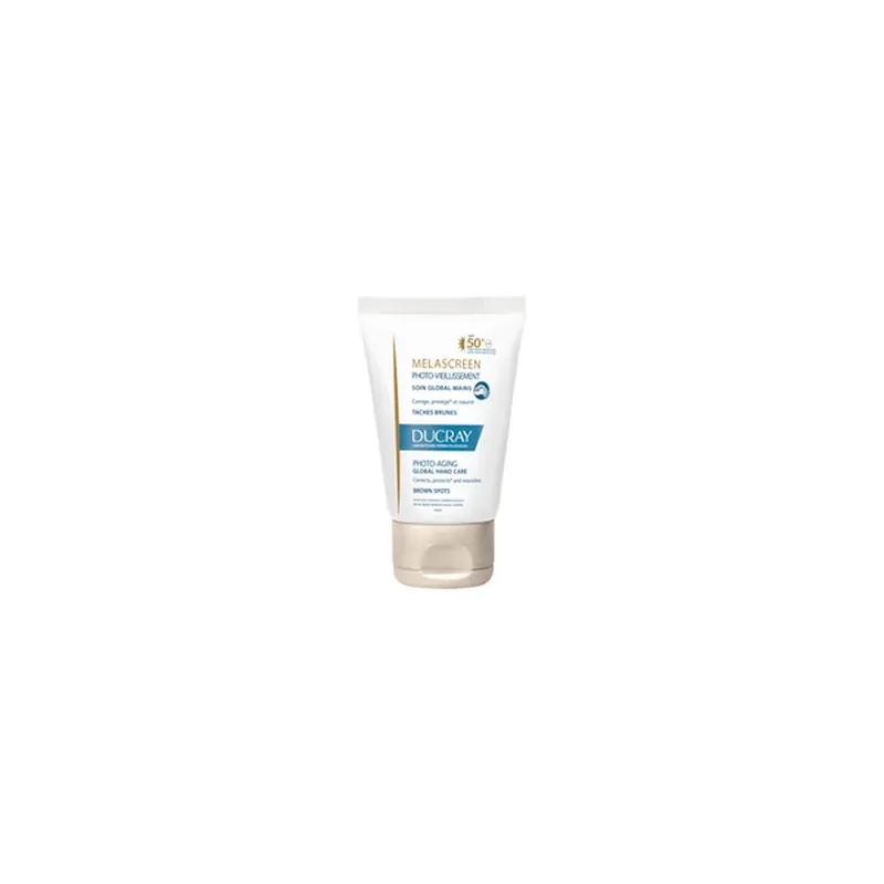 Ducray Melascreen Photo-Aging SPF50+ Cremă de mâini pentru pete - pistrui - hidratare 50 ml Nu rata